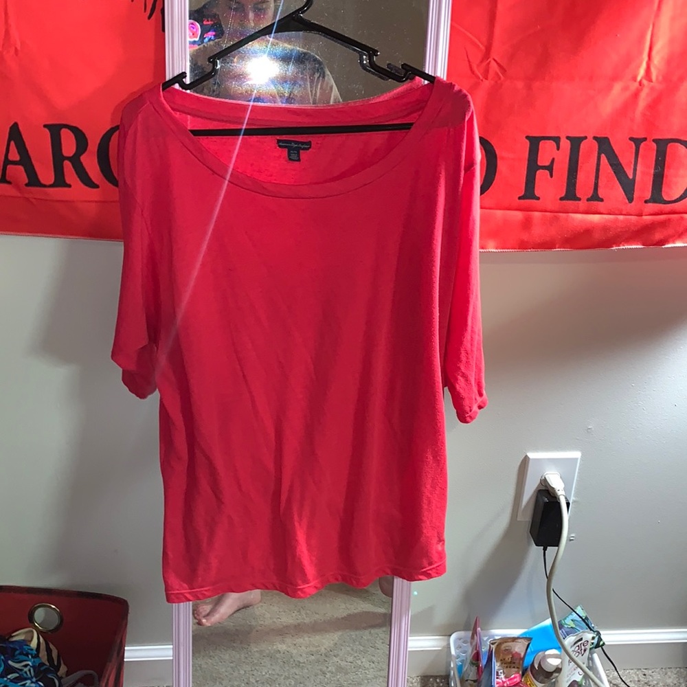 Pink 3/4 sleeve top